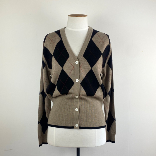 NINETEEN46 Argyle Cardi - 10