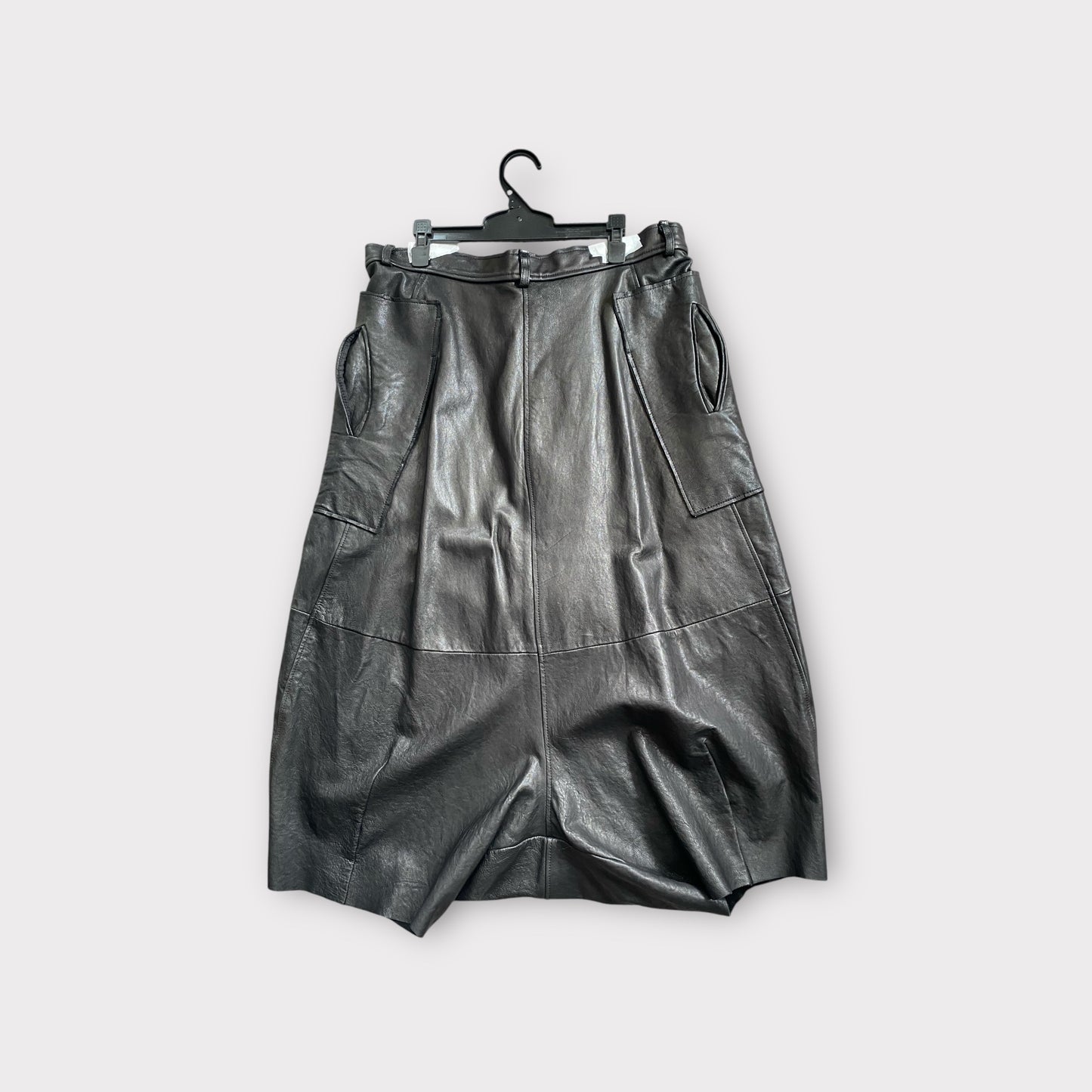 RUNDHOLZ MAINLINE Leather Drop Crotch Pants